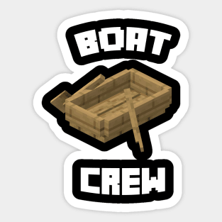 Boat Crew Sticker